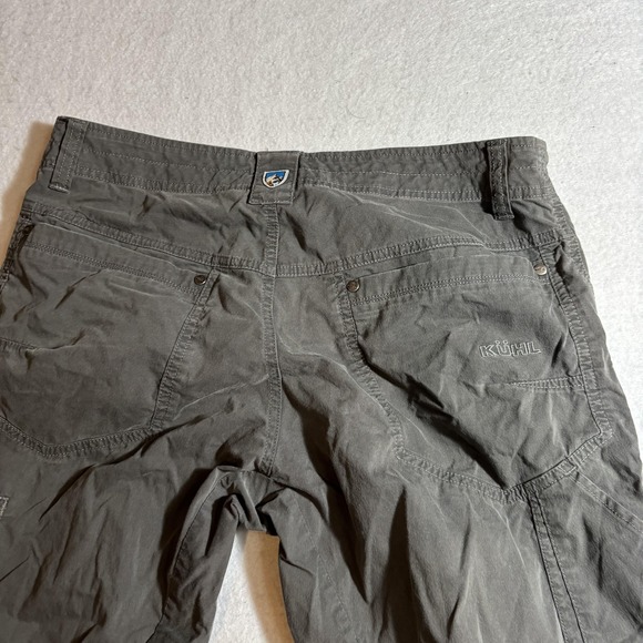 Kuhl Pants Mens 32 Gray Outdoor Hiking‎ Vented Crotch Knee Durable Workwear - Picture 8 of 9
